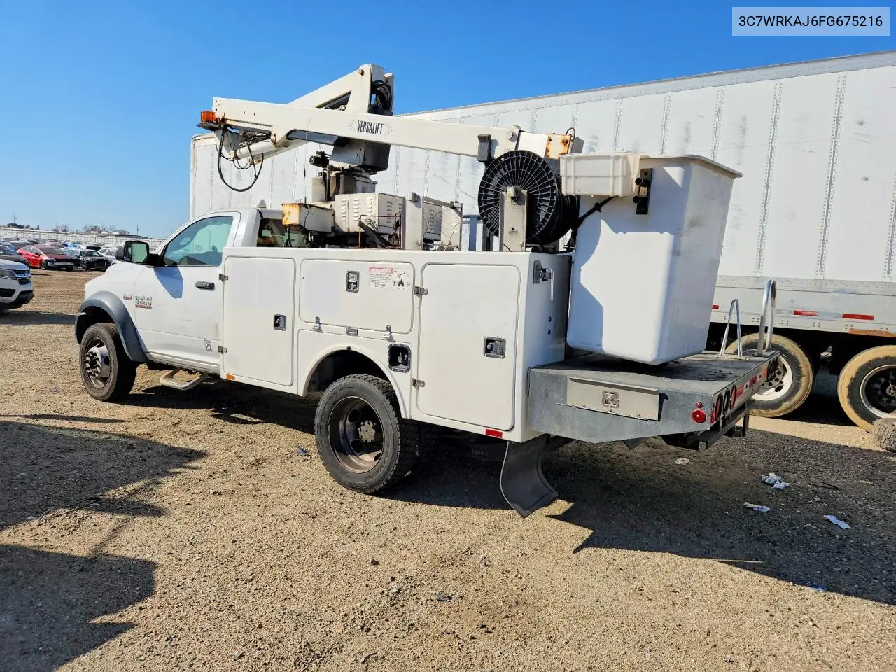 2015 Ram 4500 VIN: 3C7WRKAJ6FG675216 Lot: 49663096