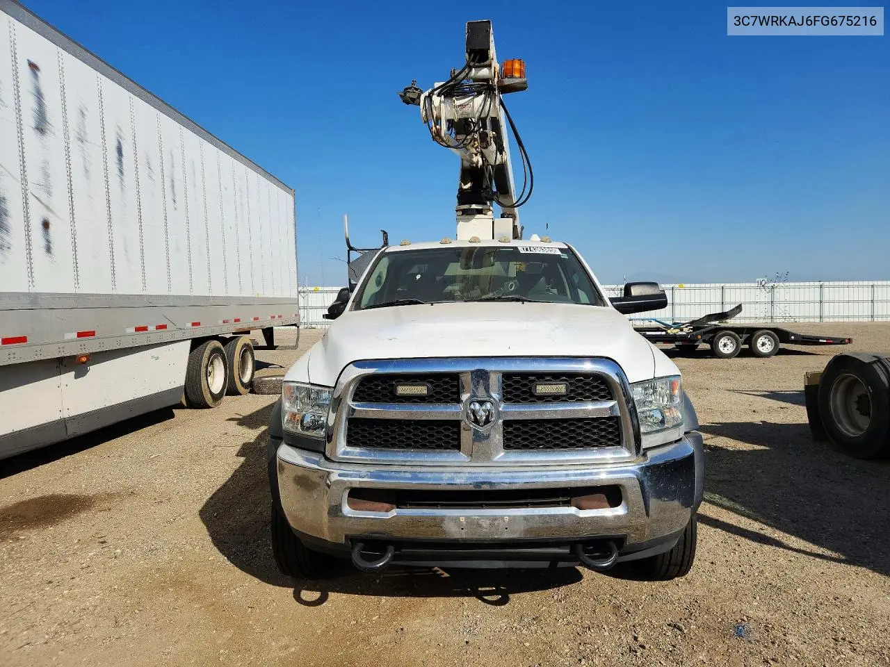 2015 Ram 4500 VIN: 3C7WRKAJ6FG675216 Lot: 49663096