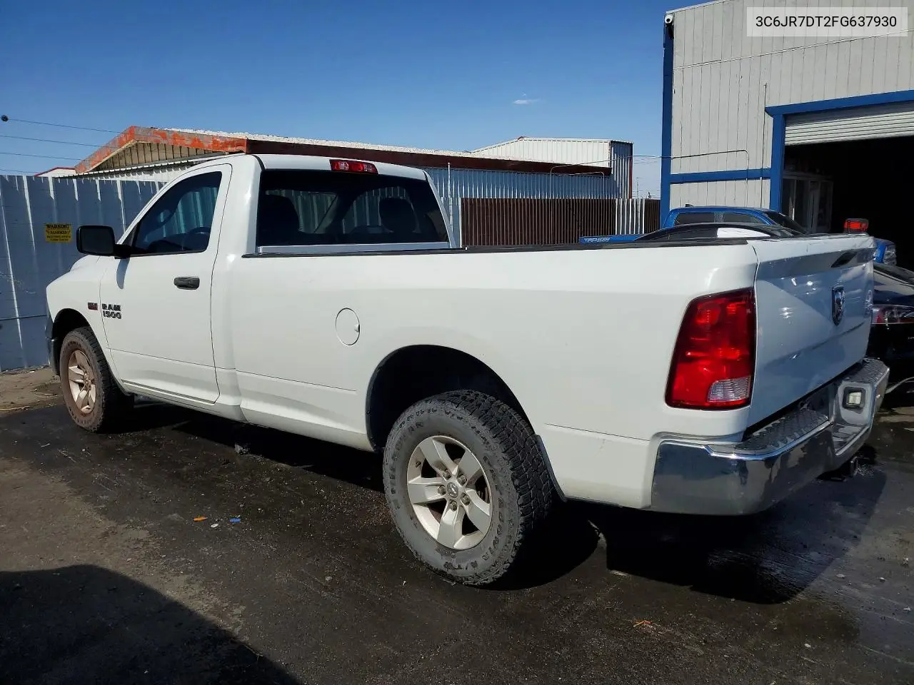 2015 Ram 1500 VIN: 3C6JR7DT2FG637930 Lot: 53215466