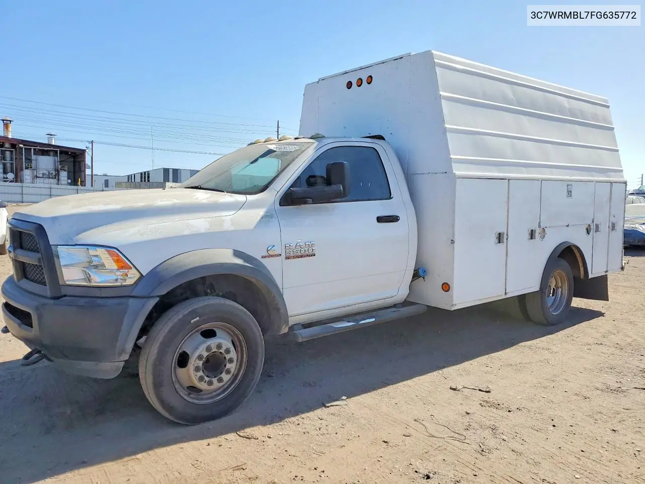 2015 Ram 5500 VIN: 3C7WRMBL7FG635772 Lot: 53253986