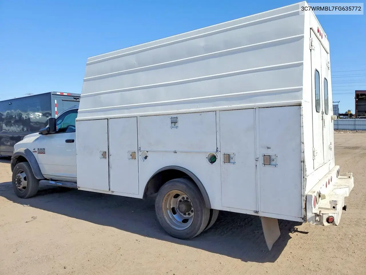2015 Ram 5500 VIN: 3C7WRMBL7FG635772 Lot: 53253986