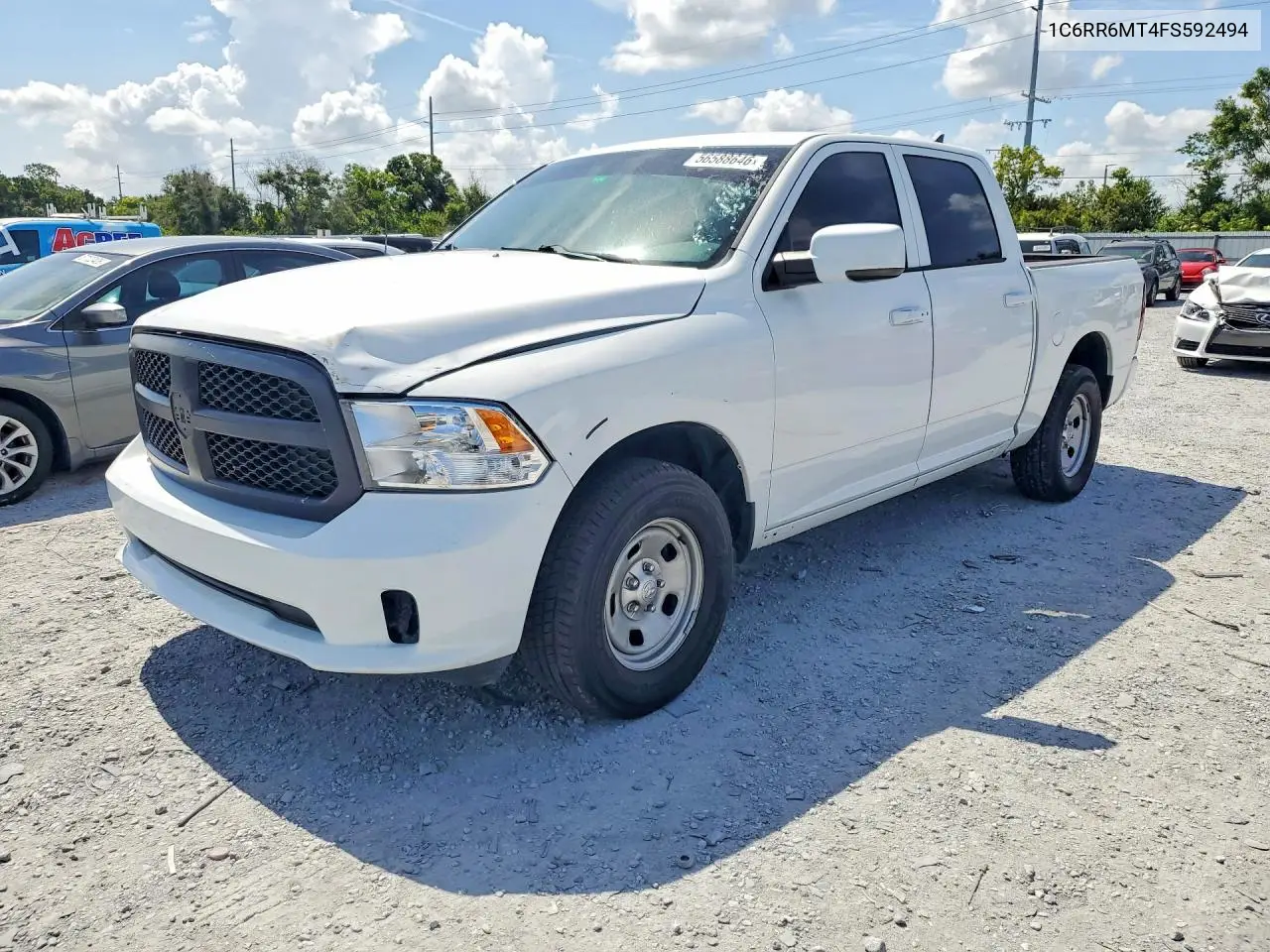2015 Ram 1500 Sport VIN: 1C6RR6MT4FS592494 Lot: 56588646