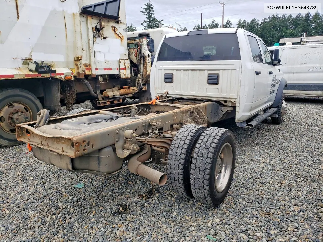 2015 Ram 4500 VIN: 3C7WRLEL1FG543739 Lot: 58696806