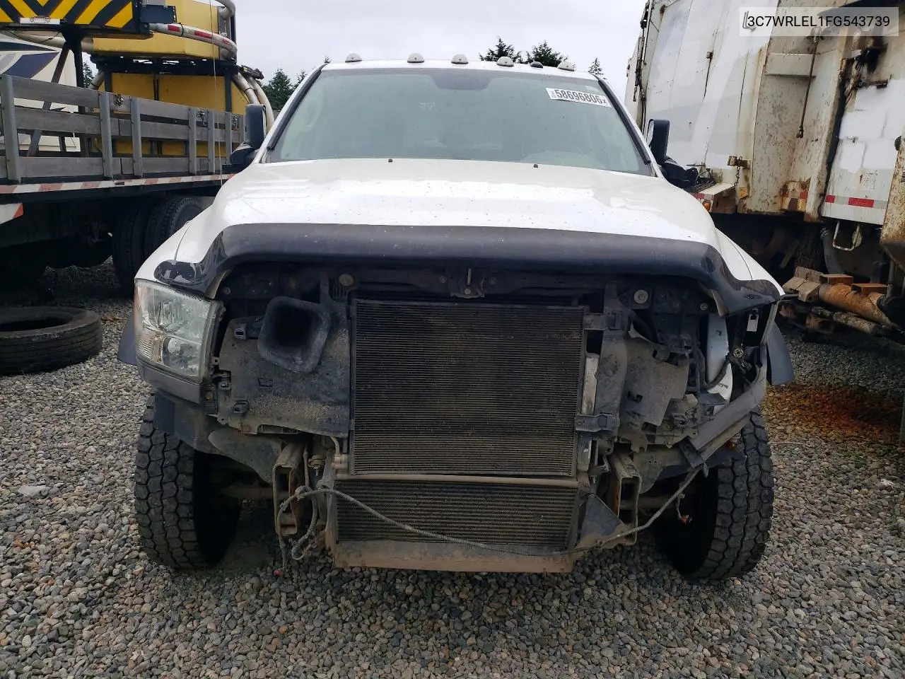 2015 Ram 4500 VIN: 3C7WRLEL1FG543739 Lot: 58696806