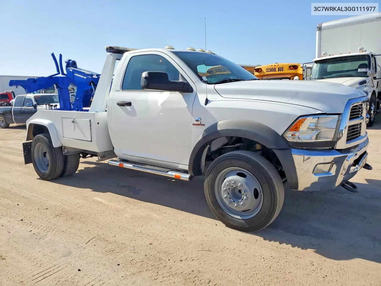 2016 Ram 4500 VIN: 3C7WRKAL3GG111977 Lot: 51174256