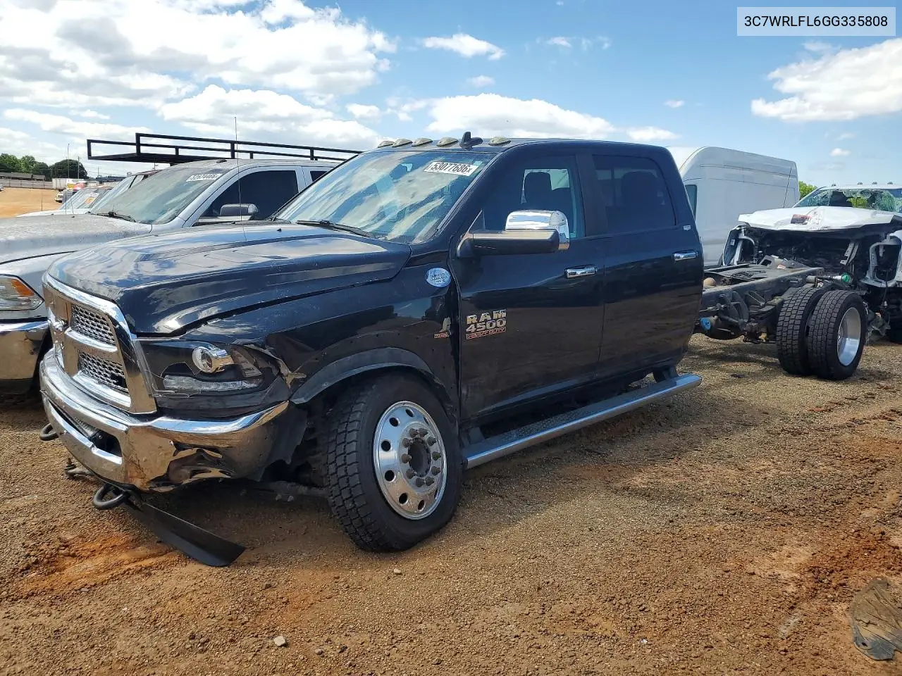 2016 Ram 4500 VIN: 3C7WRLFL6GG335808 Lot: 53077686