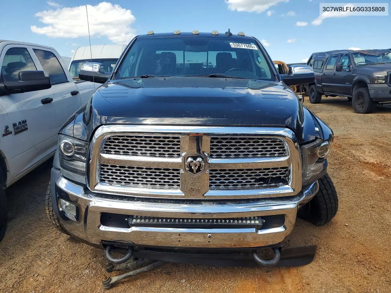 2016 Ram 4500 VIN: 3C7WRLFL6GG335808 Lot: 53077686