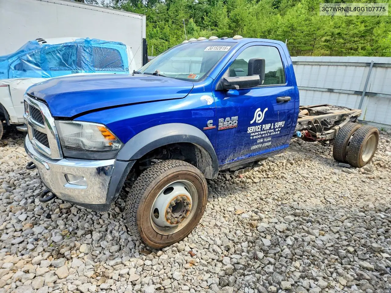 2016 Ram 5500 VIN: 3C7WRNBL4GG107775 Lot: 56152816