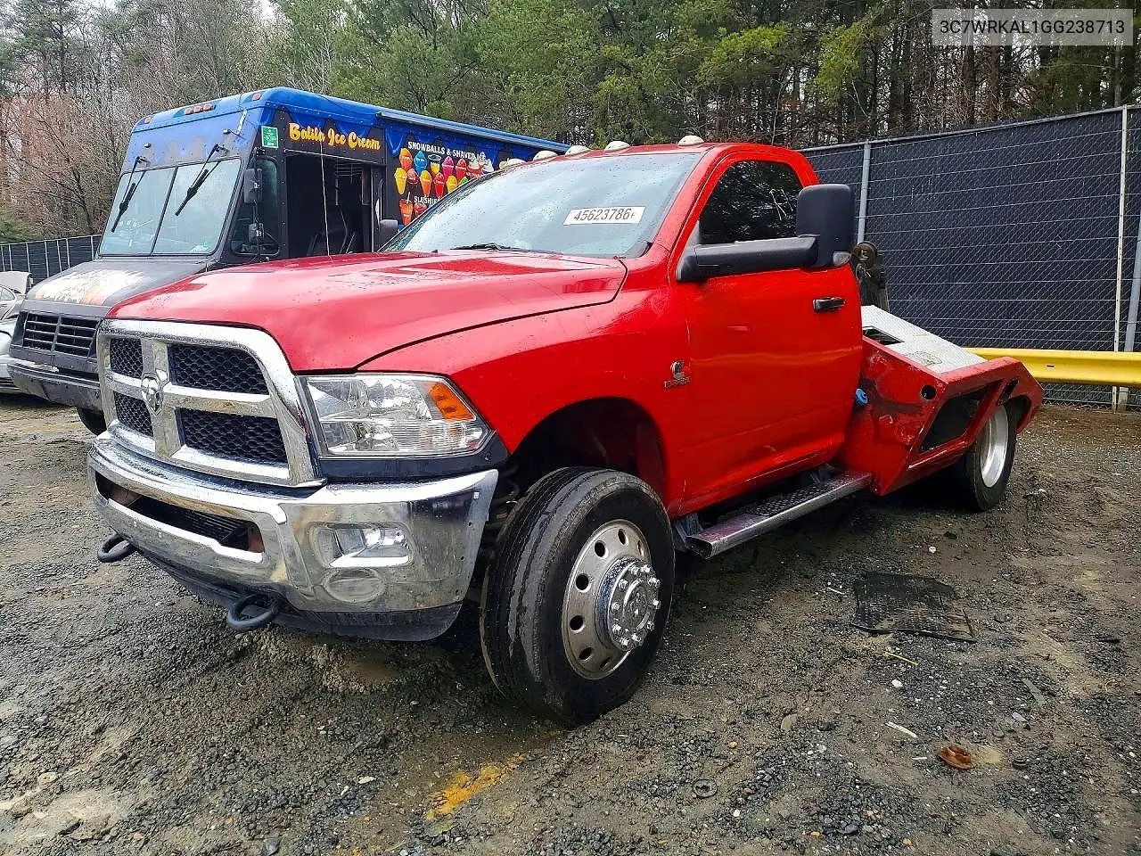 2016 Ram 4500 VIN: 3C7WRKAL1GG238713 Lot: 58221406