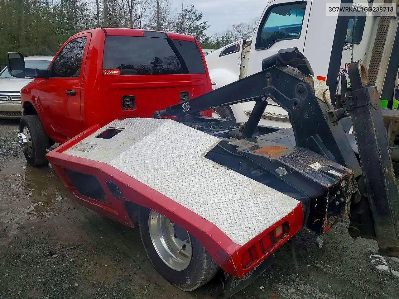 2016 Ram 4500 VIN: 3C7WRKAL1GG238713 Lot: 58221406