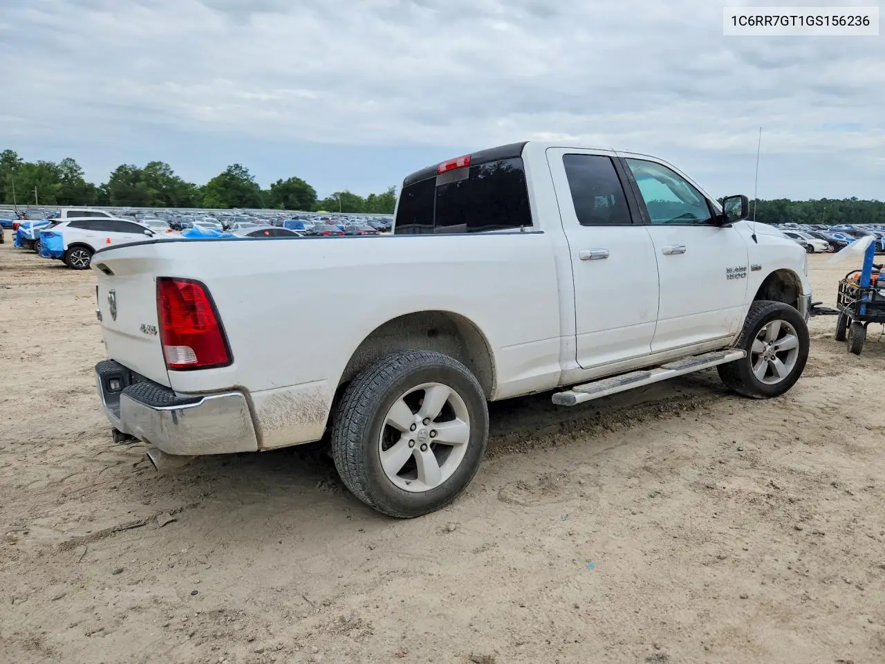 2016 Ram 1500 Slt VIN: 1C6RR7GT1GS156236 Lot: 58887116