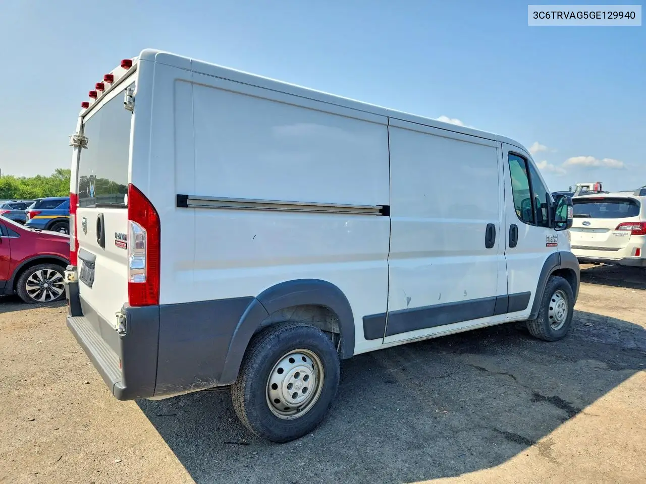2016 Ram Promaster 1500 1500 Standard VIN: 3C6TRVAG5GE129940 Lot: 62261786