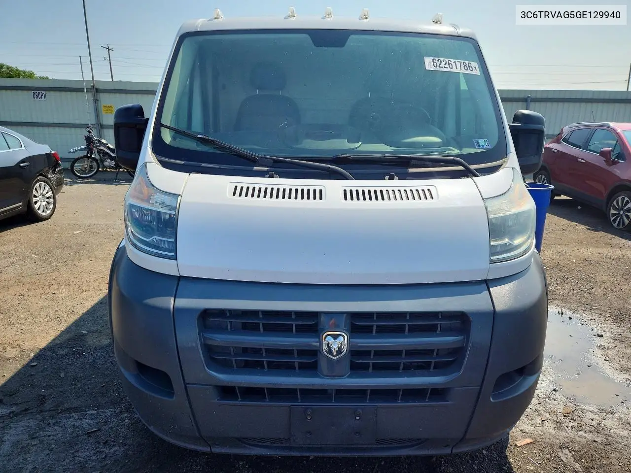 2016 Ram Promaster 1500 1500 Standard VIN: 3C6TRVAG5GE129940 Lot: 62261786