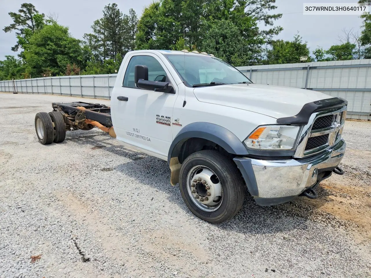 2017 Ram 5500 VIN: 3C7WRNDL3HG640117 Lot: 55135466