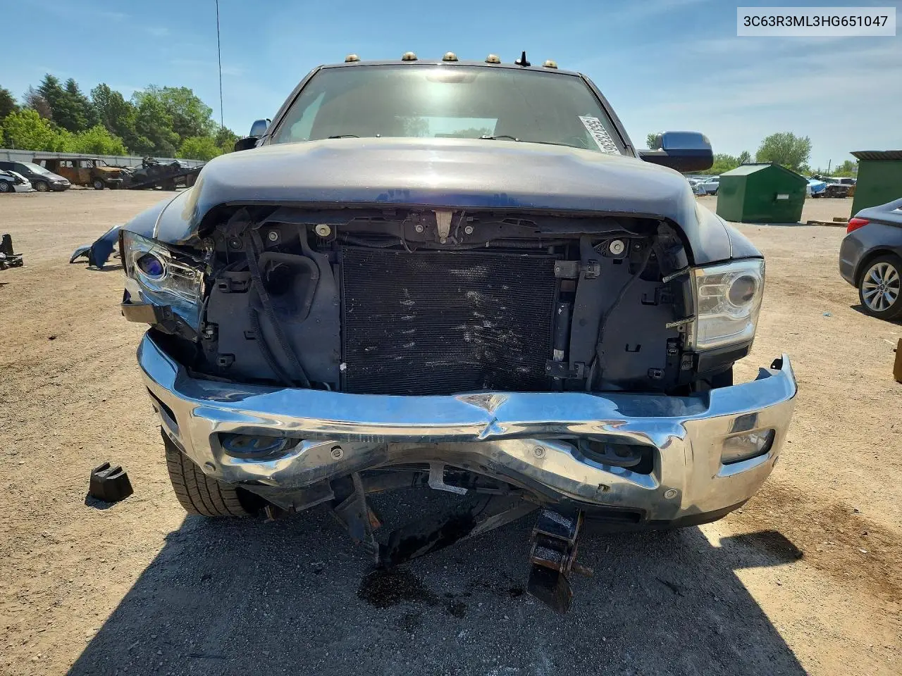 2017 Ram 3500 Laramie VIN: 3C63R3ML3HG651047 Lot: 55373336