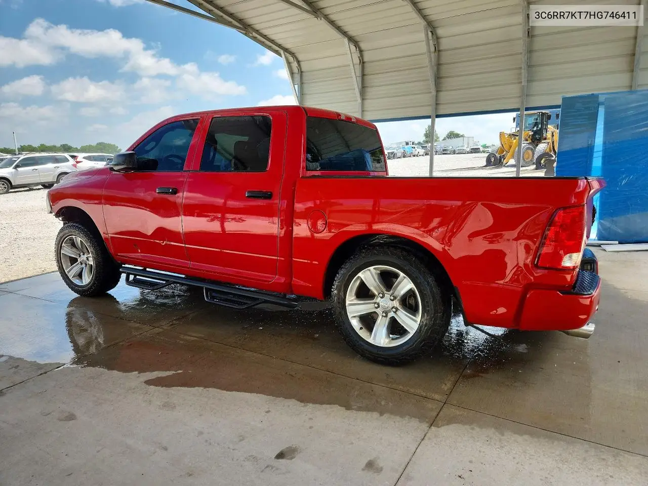 2017 Ram 1500 St VIN: 3C6RR7KT7HG746411 Lot: 57661446