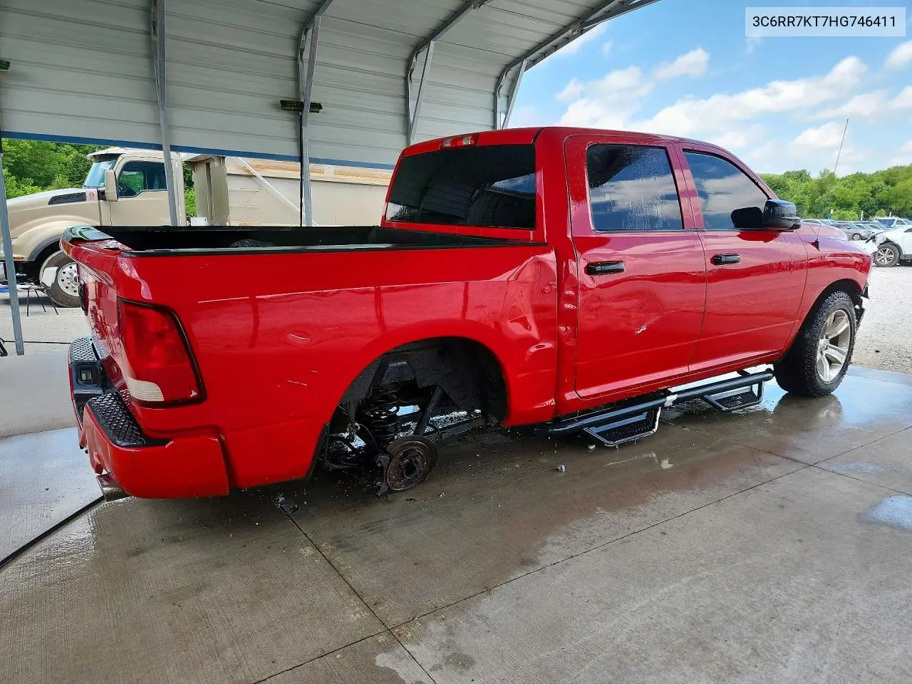 2017 Ram 1500 St VIN: 3C6RR7KT7HG746411 Lot: 57661446