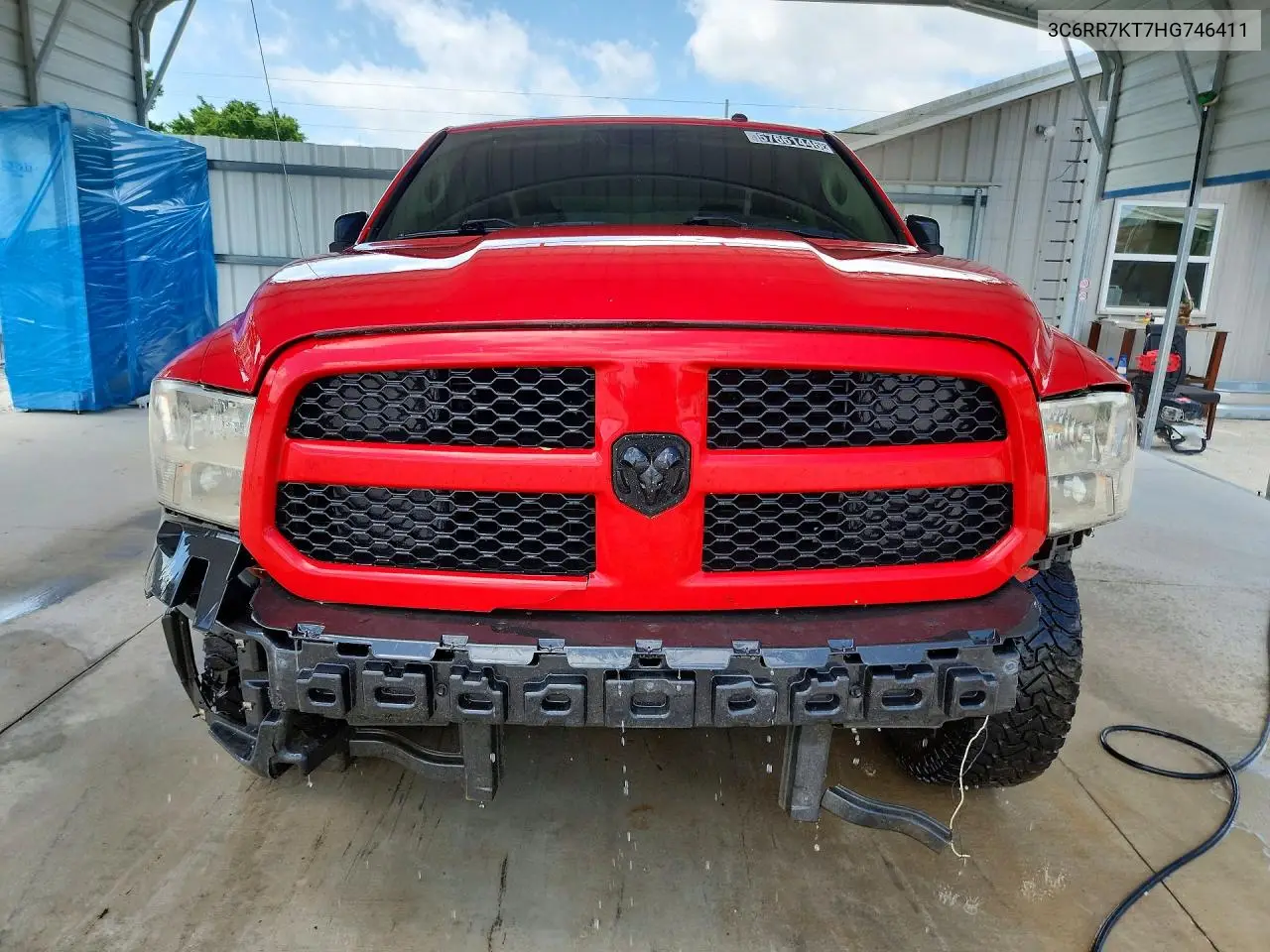 2017 Ram 1500 St VIN: 3C6RR7KT7HG746411 Lot: 57661446