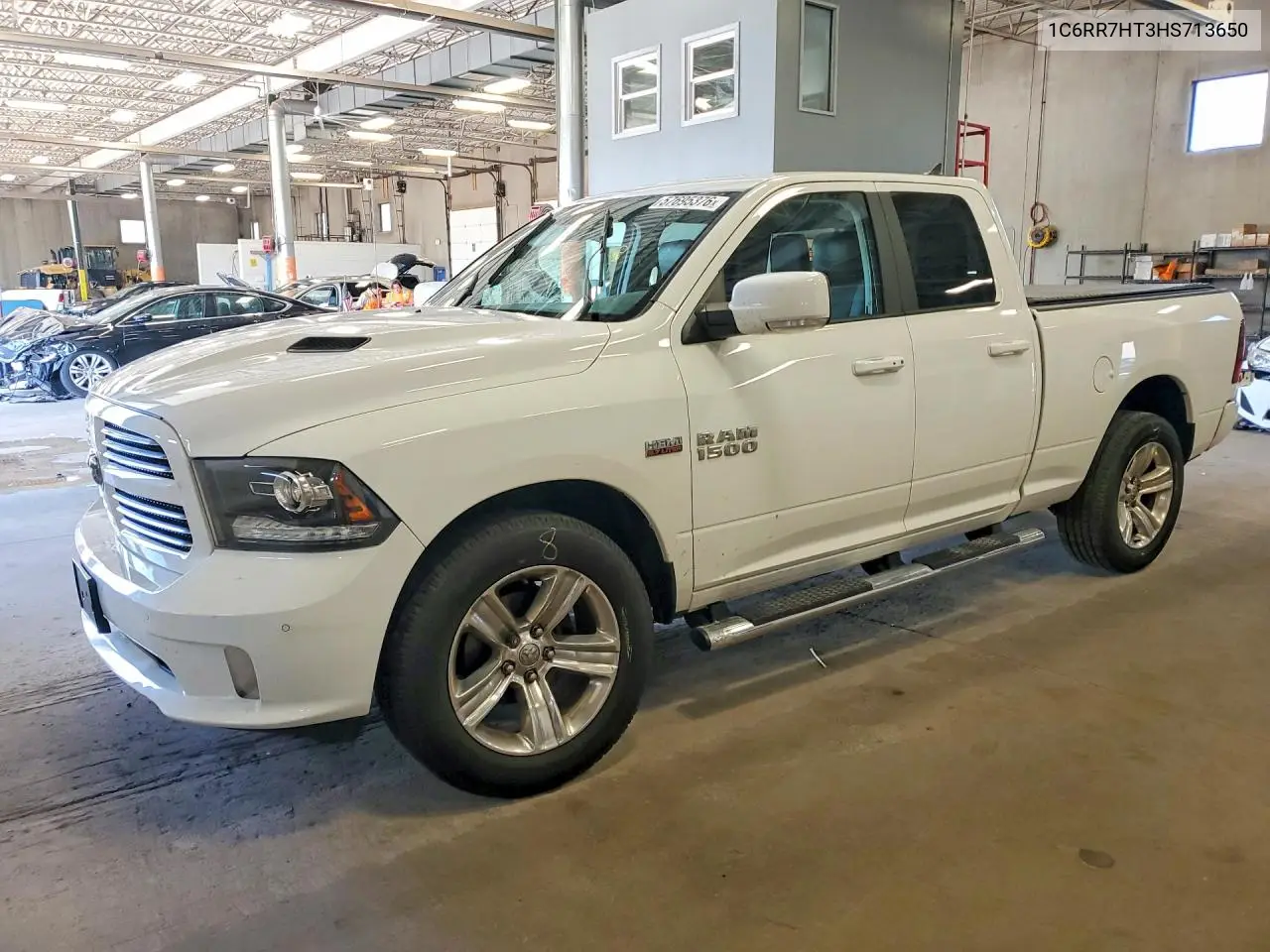 2017 Ram 1500 Sport VIN: 1C6RR7HT3HS713650 Lot: 57695376
