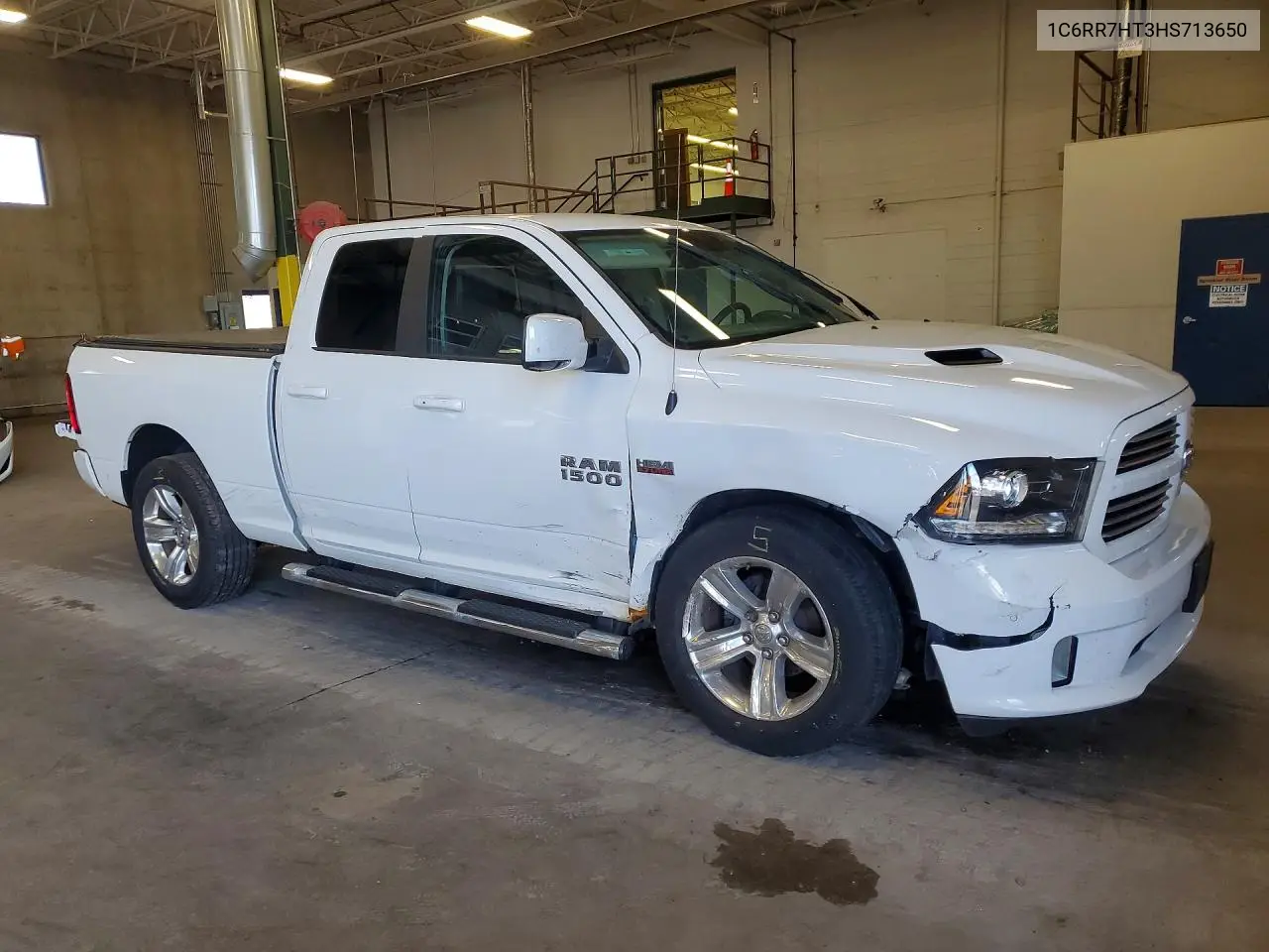 2017 Ram 1500 Sport VIN: 1C6RR7HT3HS713650 Lot: 57695376