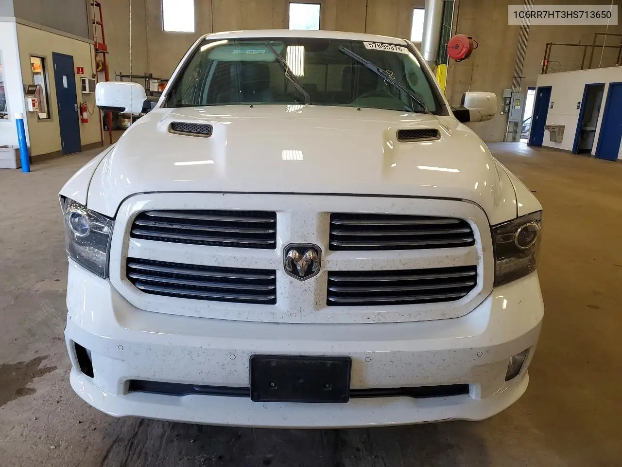 2017 Ram 1500 Sport VIN: 1C6RR7HT3HS713650 Lot: 57695376