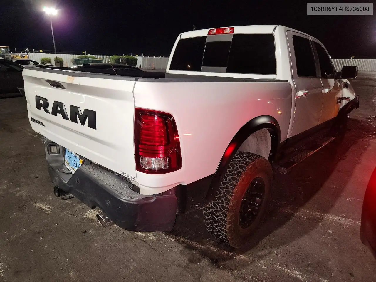 2017 Ram 1500 VIN: 1C6RR6YT4HS736008 Lot: 57978596