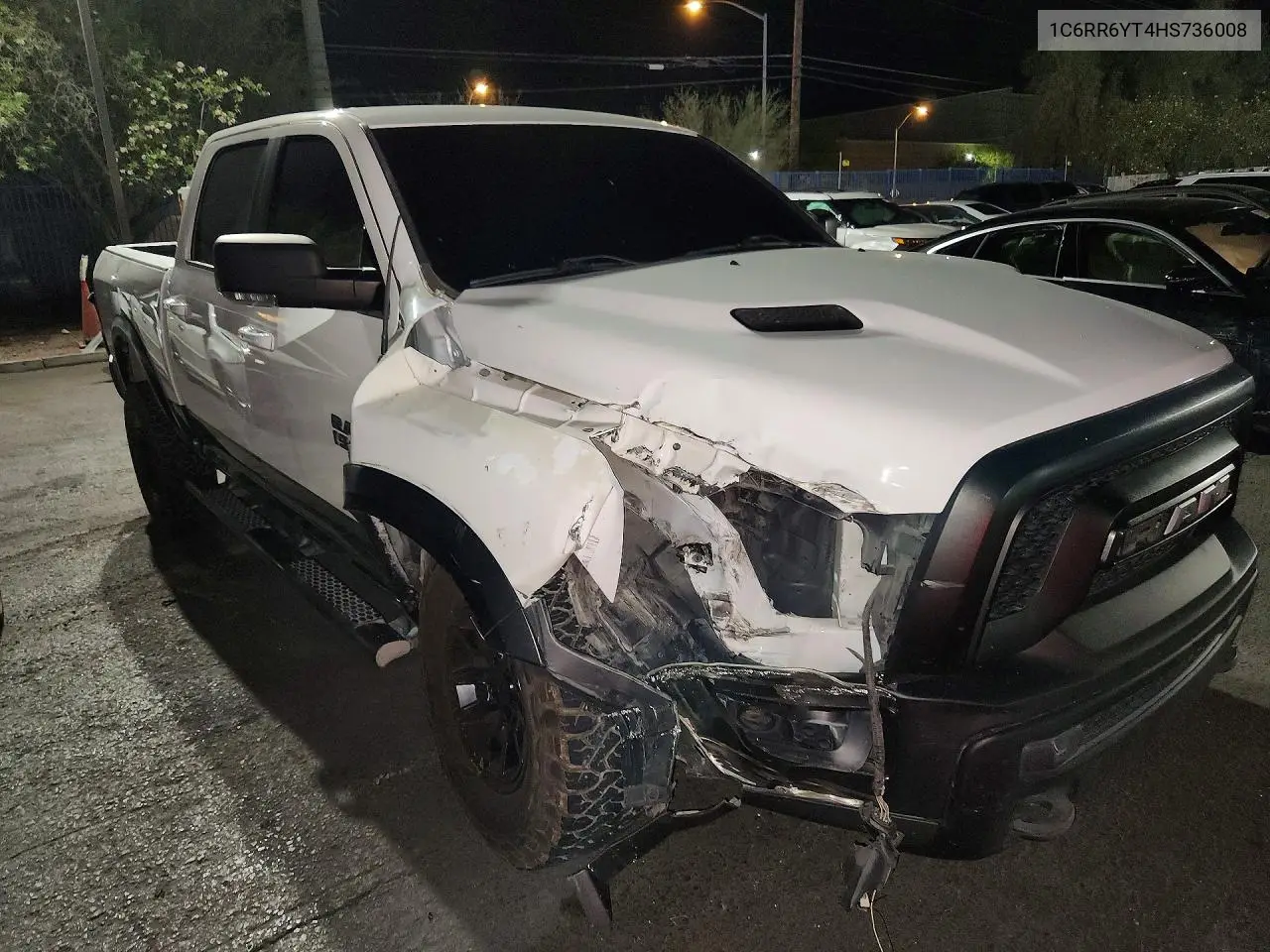 2017 Ram 1500 VIN: 1C6RR6YT4HS736008 Lot: 57978596