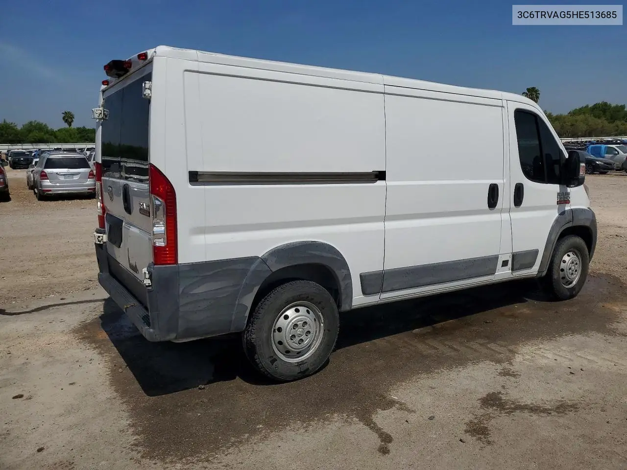 2017 Ram Promaster 1500 1500 Standard VIN: 3C6TRVAG5HE513685 Lot: 61727396
