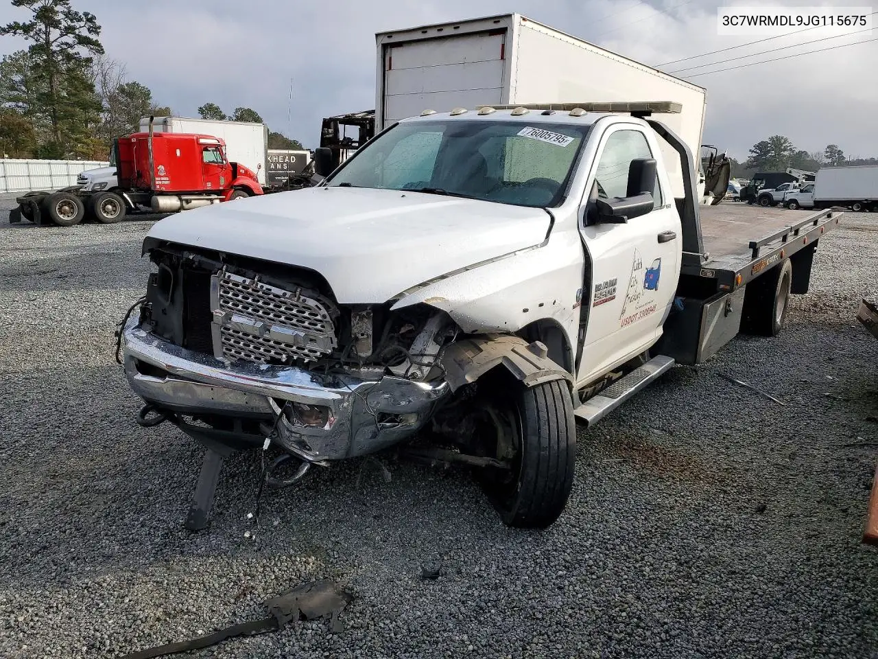 2018 Ram 5500 VIN: 3C7WRMDL9JG115675 Lot: 53626846