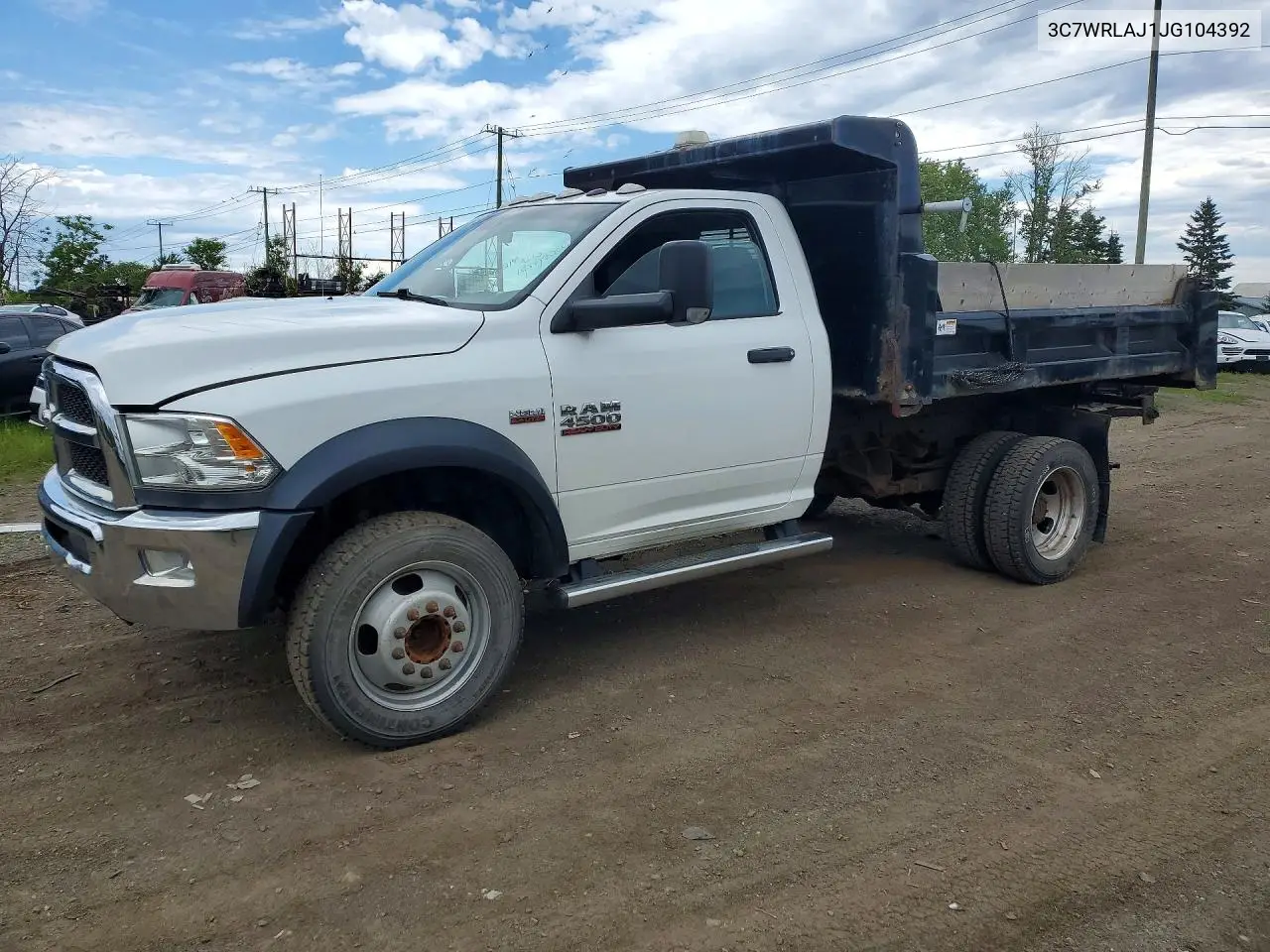 2018 Ram 4500 VIN: 3C7WRLAJ1JG104392 Lot: 54086086