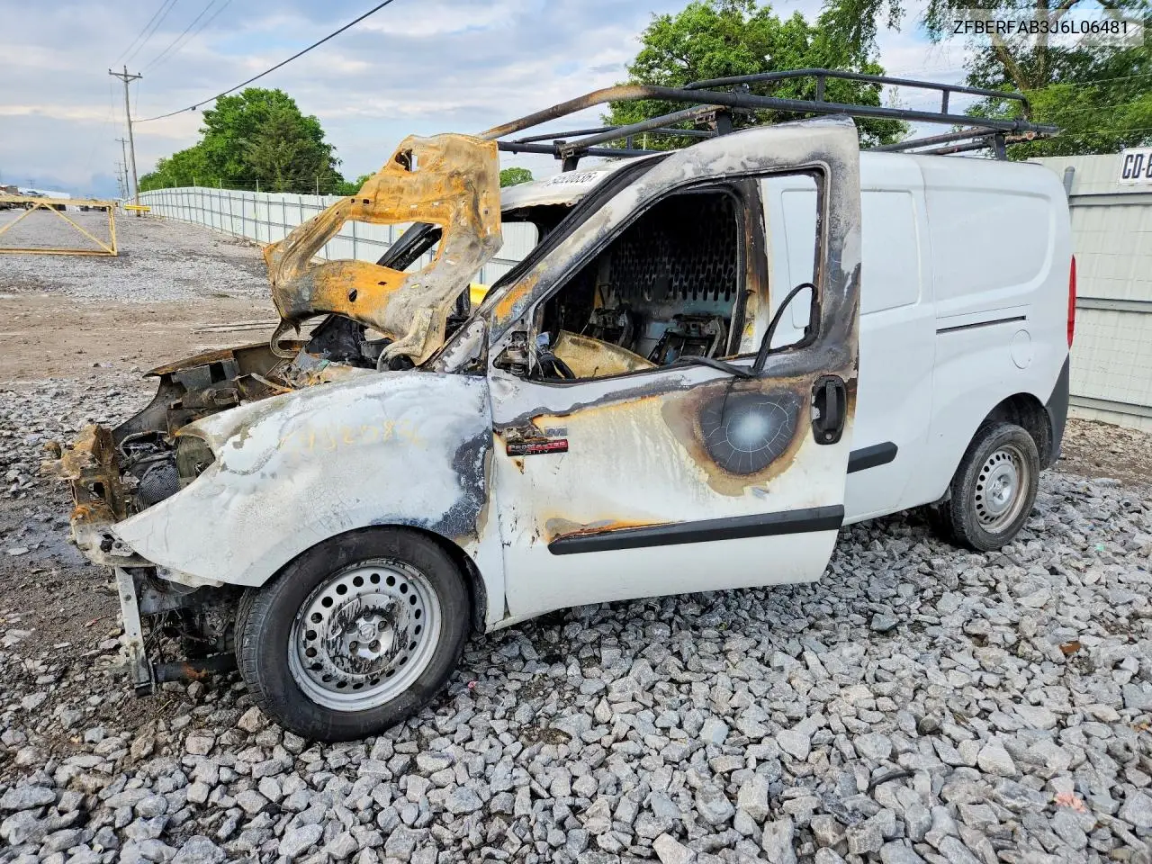 2018 Ram Promaster City VIN: ZFBERFAB3J6L06481 Lot: 54520836