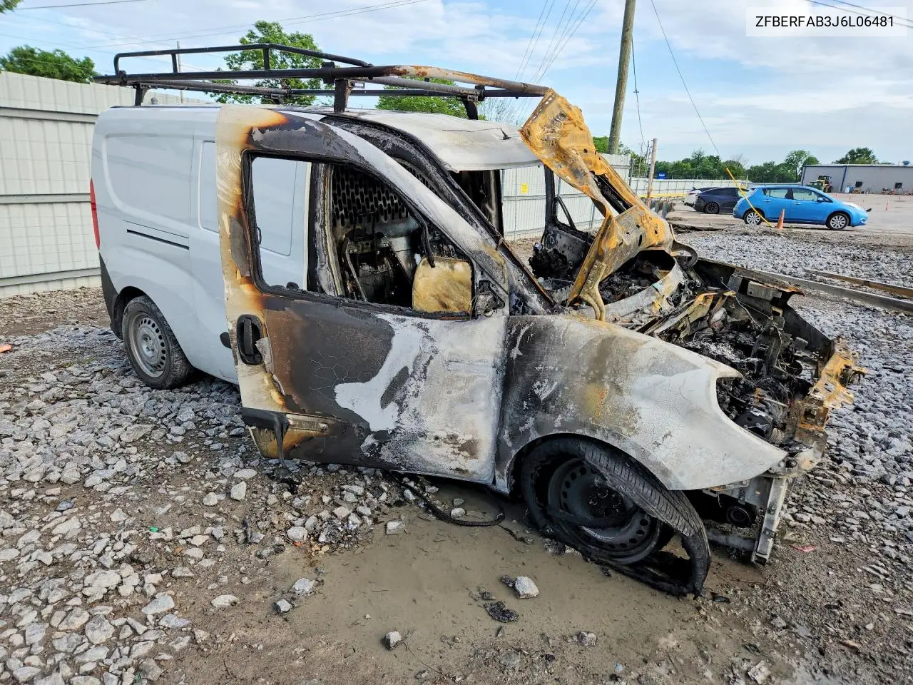 2018 Ram Promaster City VIN: ZFBERFAB3J6L06481 Lot: 54520836