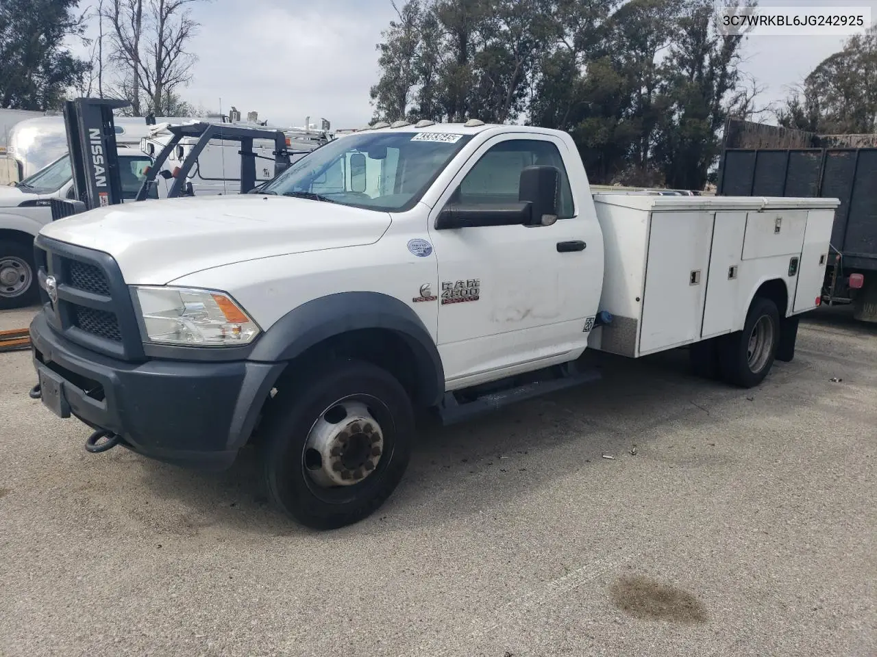 2018 Ram 4500 ** Cln Title * Pri Fleet ** VIN: 3C7WRKBL6JG242925 Lot: 56533616