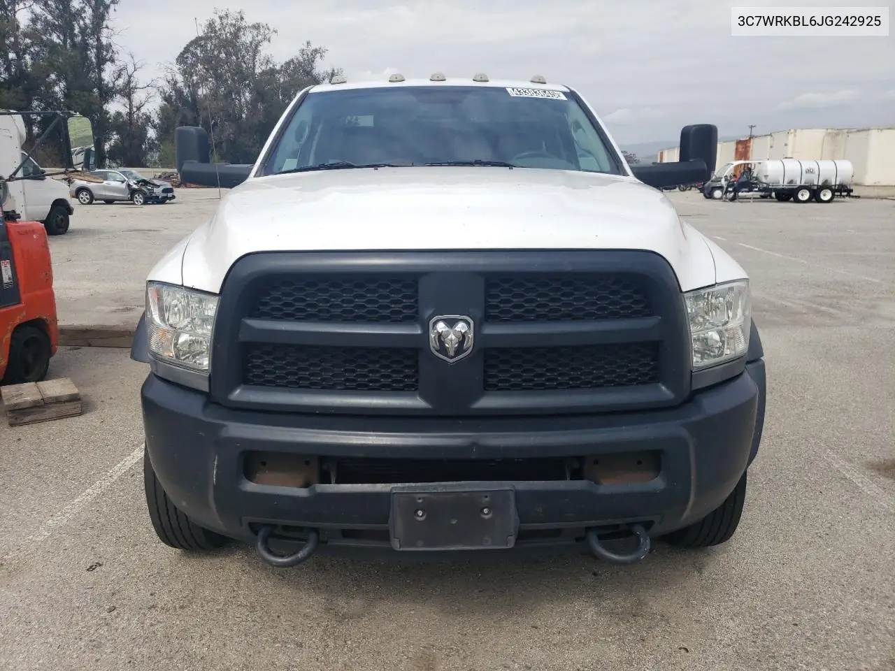 2018 Ram 4500 ** Cln Title * Pri Fleet ** VIN: 3C7WRKBL6JG242925 Lot: 56533616
