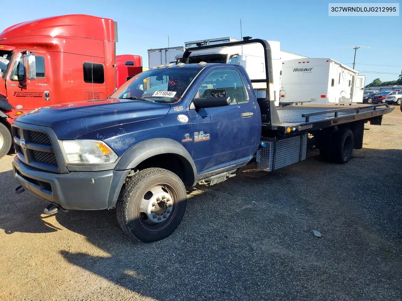 2018 Ram 5500 VIN: 3C7WRNDL0JG212995 Lot: 57118546