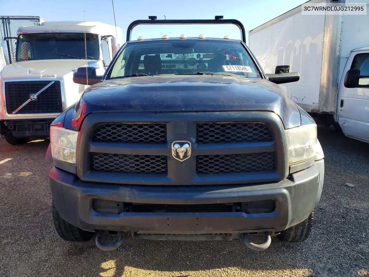 2018 Ram 5500 VIN: 3C7WRNDL0JG212995 Lot: 57118546
