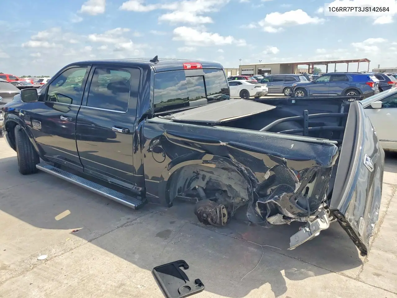 2018 Ram 1500 Longhorn VIN: 1C6RR7PT3JS142684 Lot: 57765476
