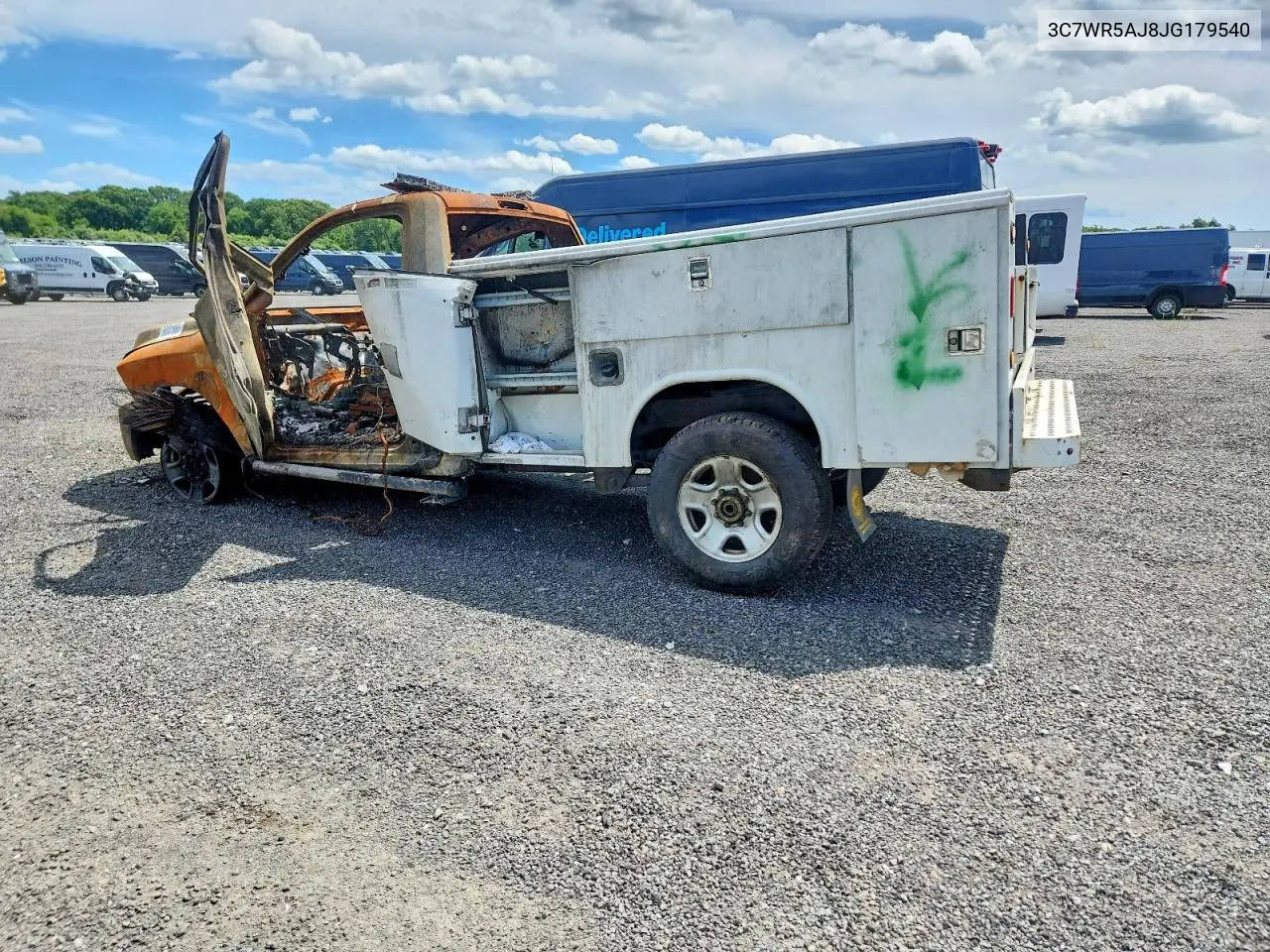 2018 Ram 2500 St VIN: 3C7WR5AJ8JG179540 Lot: 58001866
