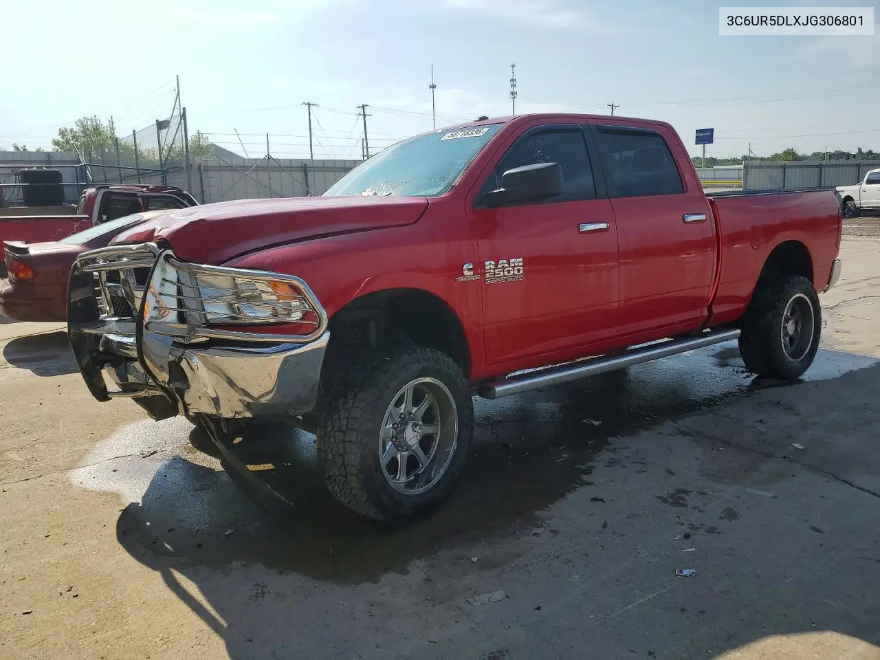 2018 Ram 2500 Slt VIN: 3C6UR5DLXJG306801 Lot: 58718336