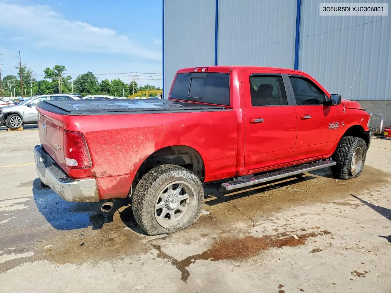 2018 Ram 2500 Slt VIN: 3C6UR5DLXJG306801 Lot: 58718336