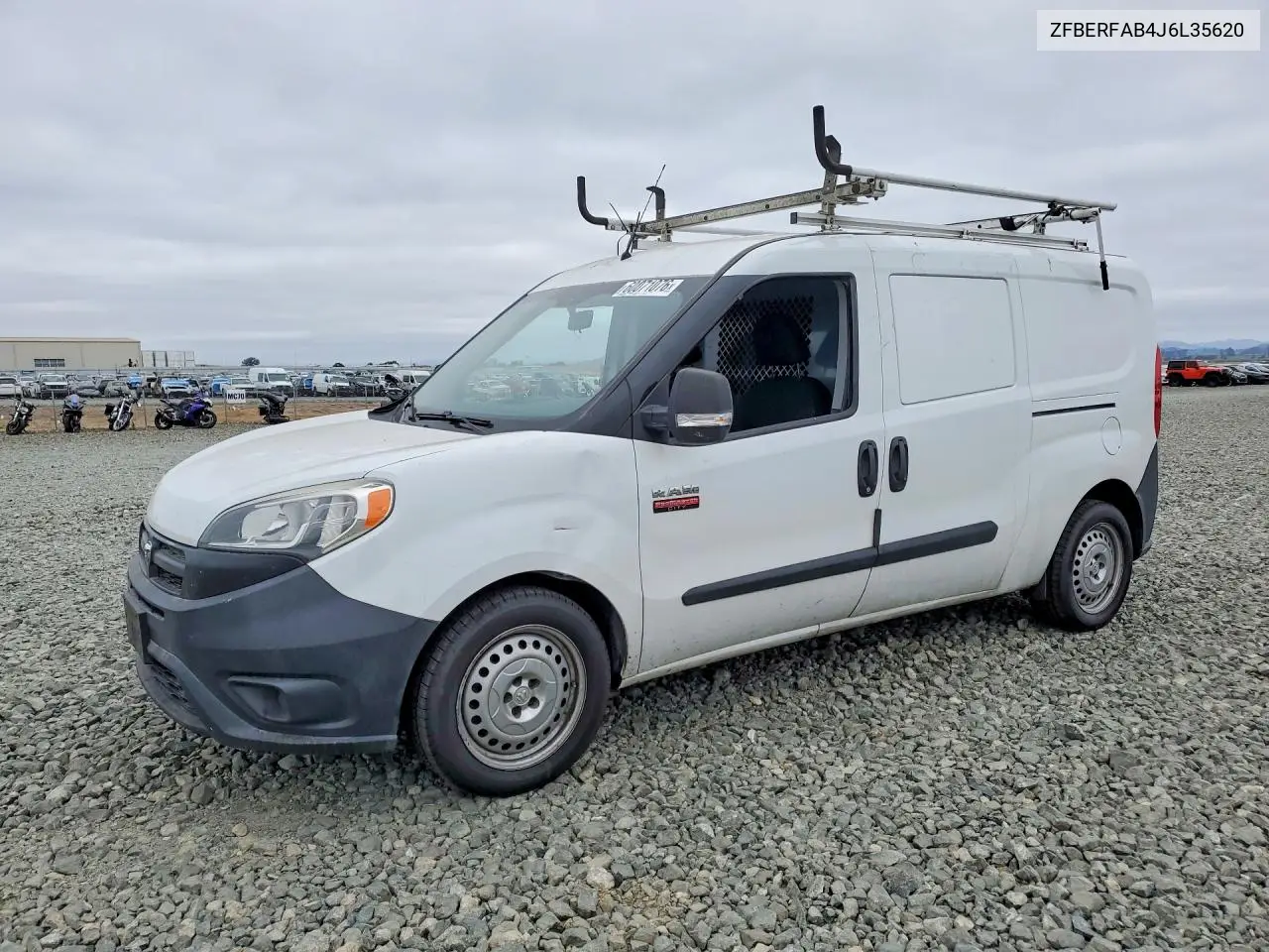 2018 Ram Promaster City VIN: ZFBERFAB4J6L35620 Lot: 60071076