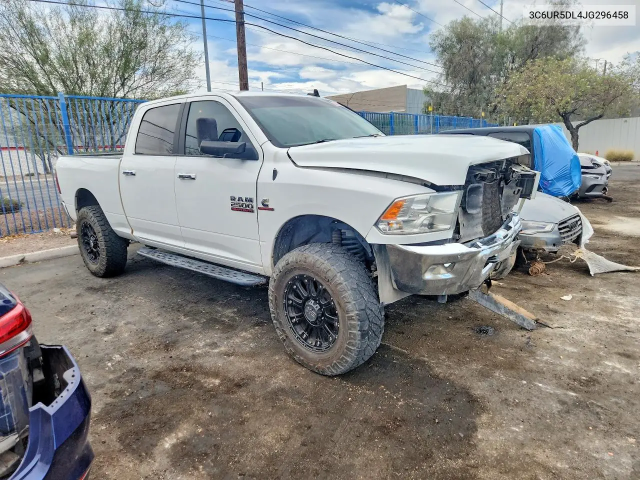 2018 Ram 2500 Big Horn 4X4 6'4 Box VIN: 3C6UR5DL4JG296458 Lot: 60328086