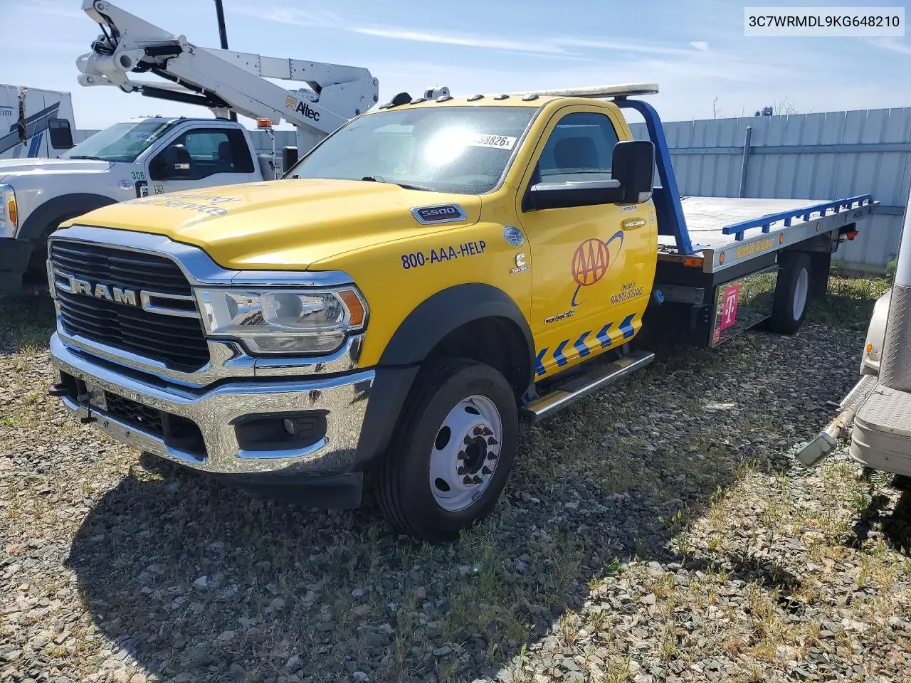 2019 Ram 5500 VIN: 3C7WRMDL9KG648210 Lot: 55558826