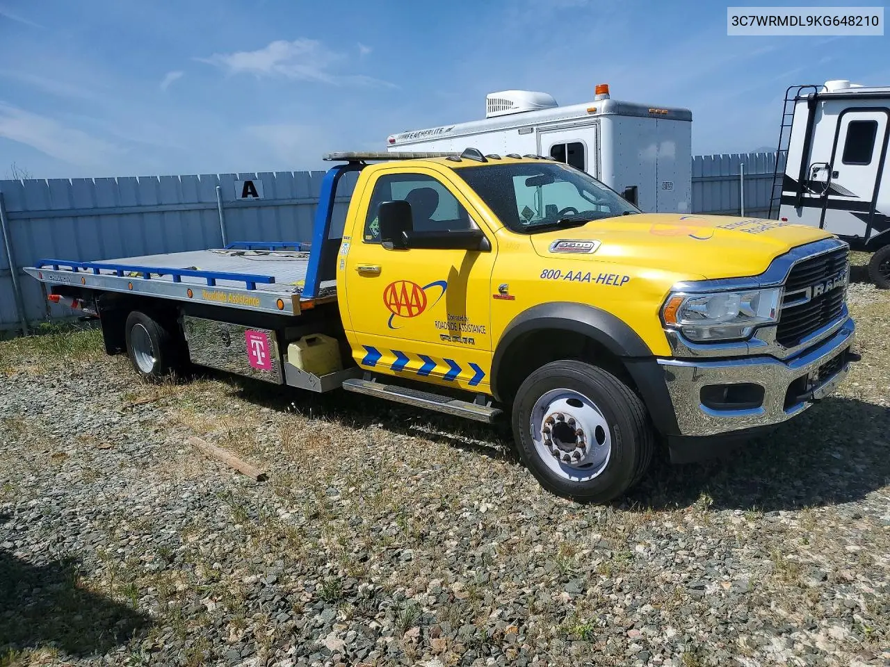 2019 Ram 5500 VIN: 3C7WRMDL9KG648210 Lot: 55558826