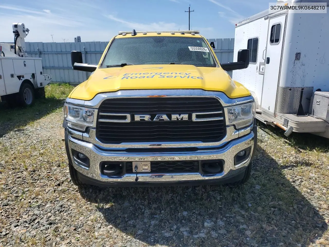 2019 Ram 5500 VIN: 3C7WRMDL9KG648210 Lot: 55558826