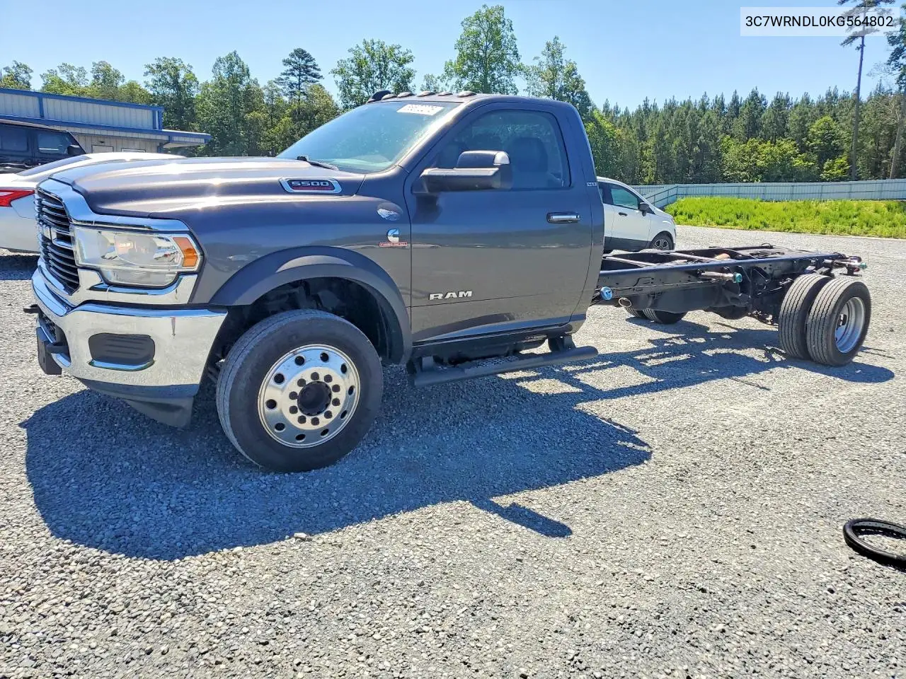 2019 Ram 5500 VIN: 3C7WRNDL0KG564802 Lot: 55570276