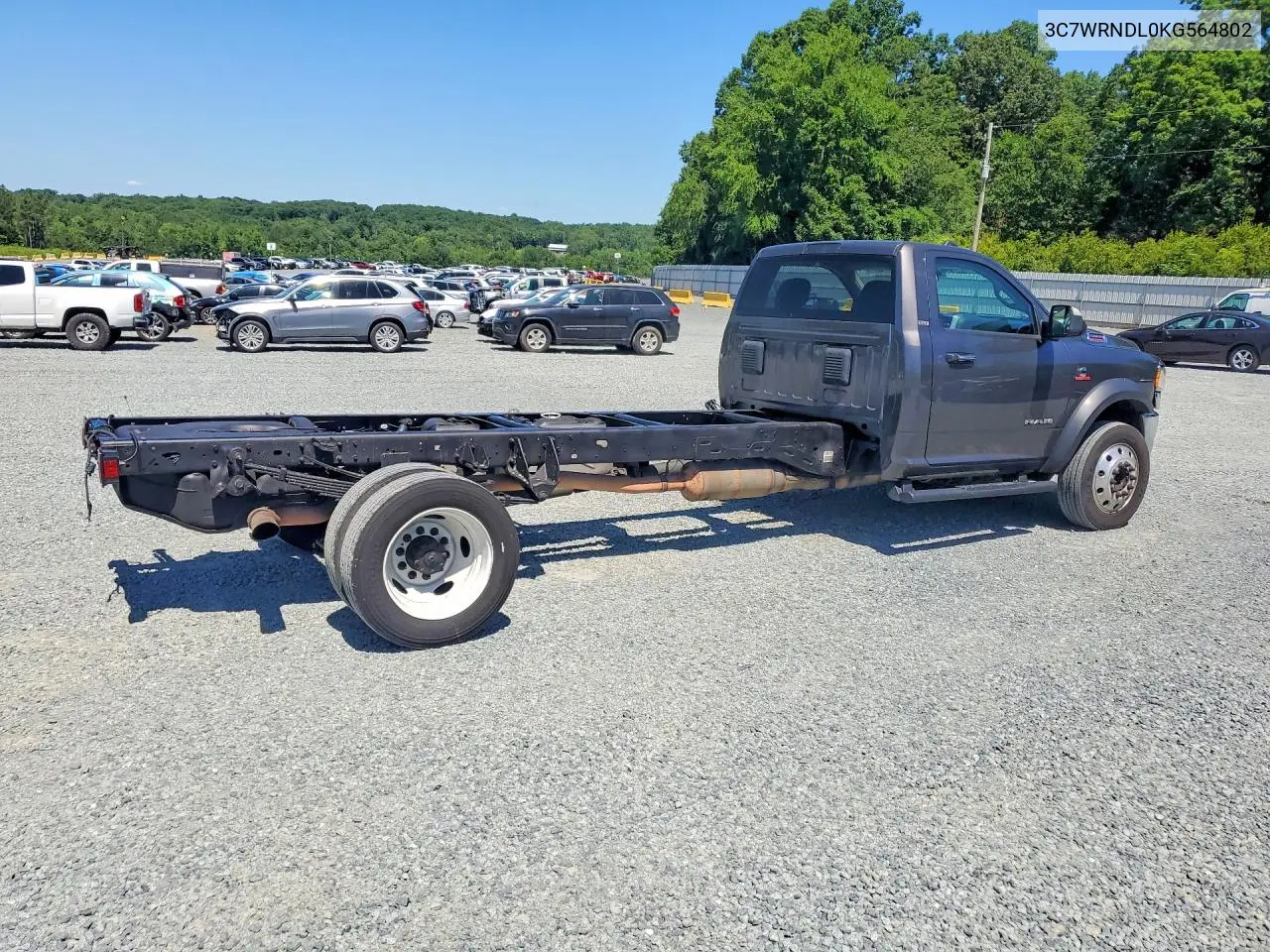 2019 Ram 5500 VIN: 3C7WRNDL0KG564802 Lot: 55570276