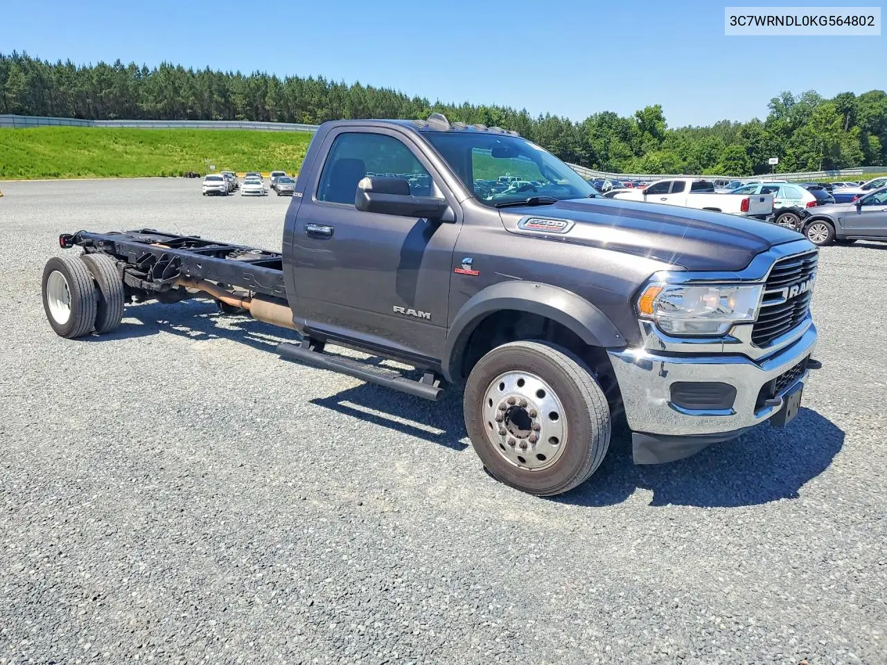 2019 Ram 5500 VIN: 3C7WRNDL0KG564802 Lot: 55570276