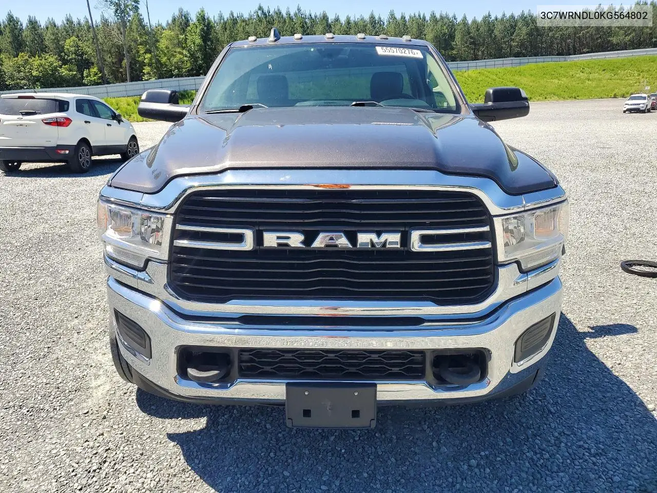 2019 Ram 5500 VIN: 3C7WRNDL0KG564802 Lot: 55570276