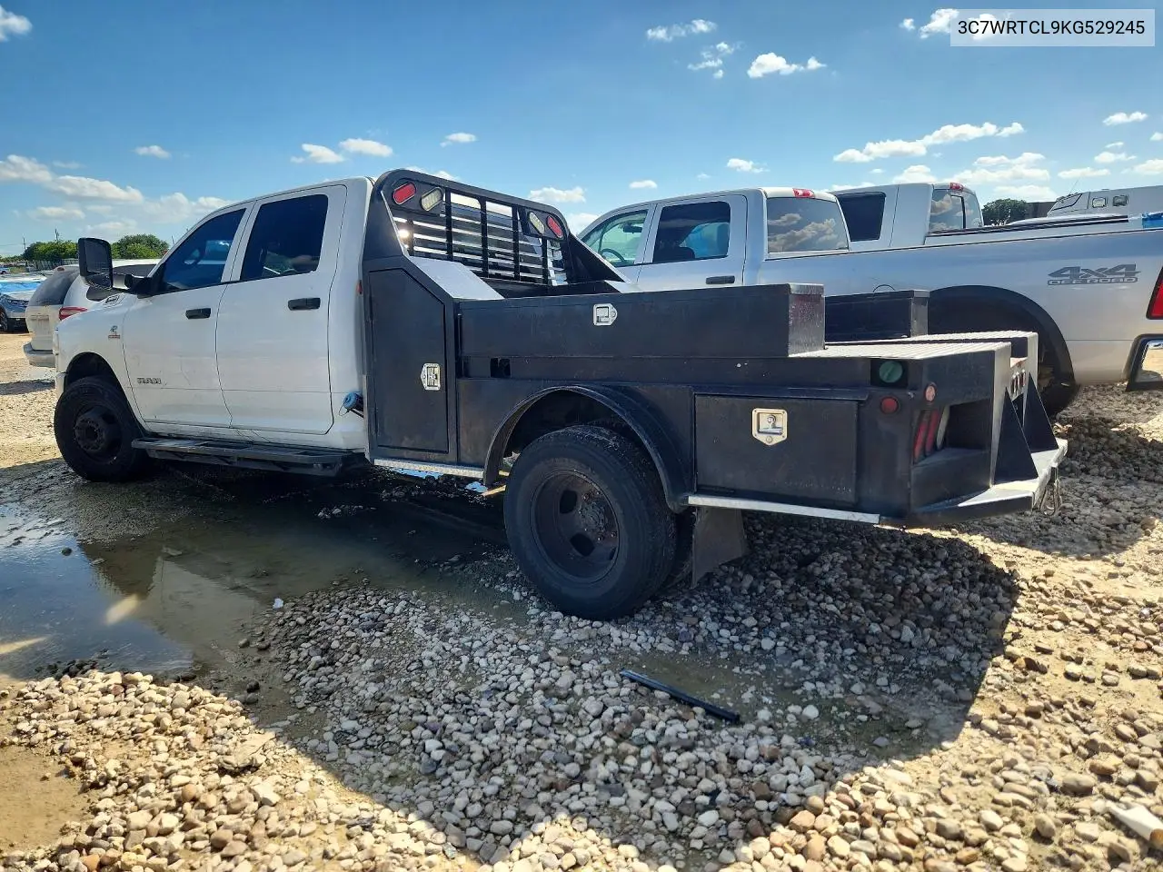 2019 Ram 3500 VIN: 3C7WRTCL9KG529245 Lot: 55840706